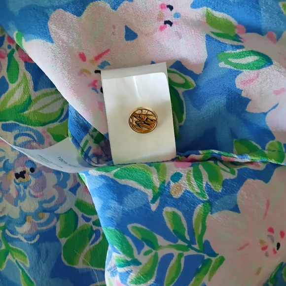 Lilly Pulitzer Elsa Silk Top - Picture 9 of 9